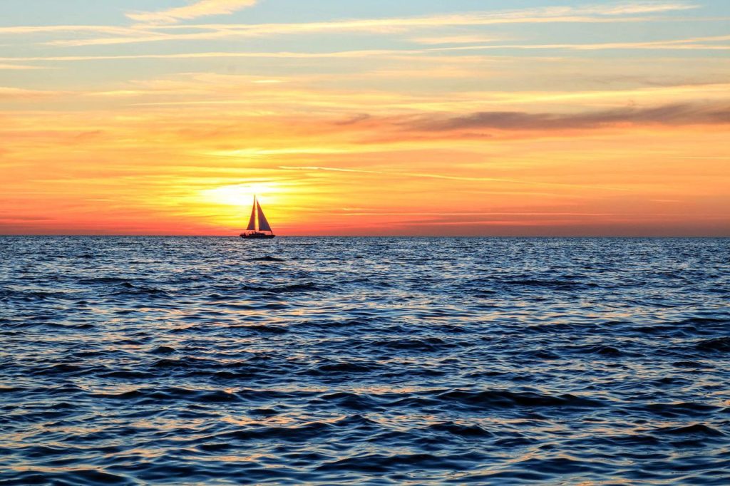 A Hilton Head Island Sunset Cruise in a sailboat